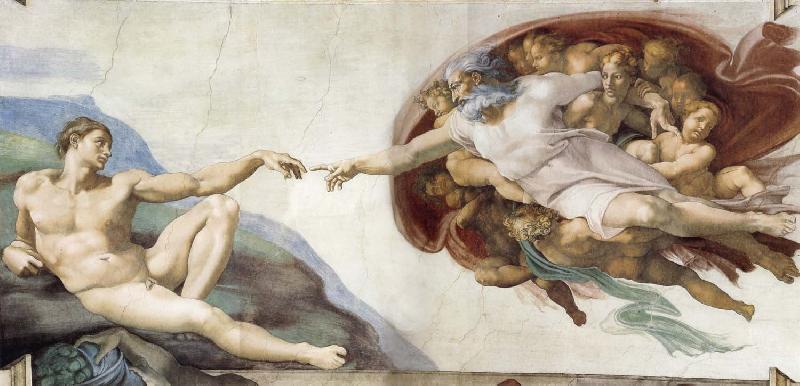 Michelangelo Buonarroti The Creation of Adam